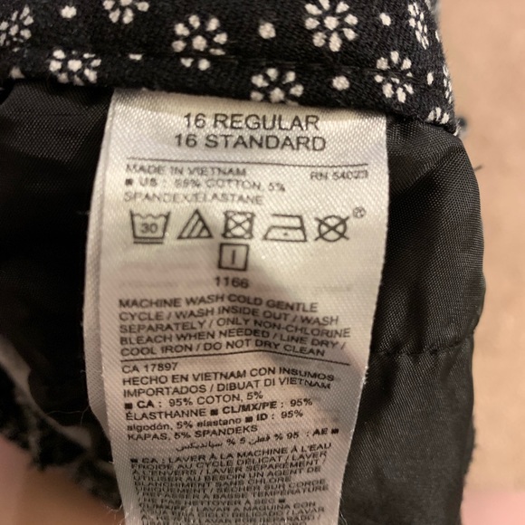 Floral Print Ankle Dress Pant - Picture 4 of 4